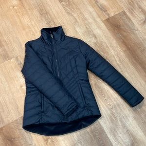 Womens navy mossbud North Face Winter Jacket
